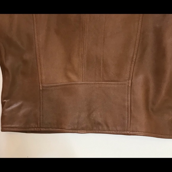 Zara Vegan Leather Jacket Small - Picture 7 of 8